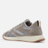 BOSS Men's Titanium Faux Suede and Mesh Trainers