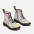 Dr. Martens Kids' 1460 Hydro Floral Mash Up Leather Boots