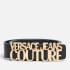 Versace Jeans Couture Logo-Embellished Leather Belt