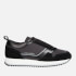 Calvin Klein Men's Leather and Shell Running-Style Trainers