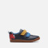 Clarks Kids' Den Play Leather Shoes - Navy