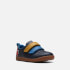 Clarks Toddlers' First Den Play Leather Shoes - Navy