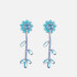 Shrimps Autry Flower Diamante Earrings