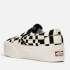 Vans Woven Check Stackform Faux Suede Trainers