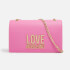 Love Moschino Borsa Lettering Faux Leather Bag