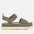 UGG Women's Goldenstar Suede Flatform Sandals