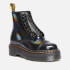 Dr. Martens Women's Sinclair Rainbow Patent Leather Boots