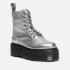 Dr. Martens Women's Jadon Max Metallic Leather Platform Boots