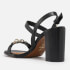 Dune Junior Leather Heeled Sandals