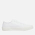 Tommy Jeans Women's Canvas Low Top Trainers - Triple White