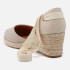Barbour Women's Candice Wedged Canvas Espadrilles