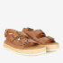 Barbour Helena Double Strap Leather Sandals