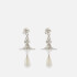 Vivienne Westwood Women's Pearl Drop Earrings - Platinum/Pearl/Multi