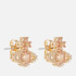 Vivienne Westwood Women's Valentina Orb Earrings - Gold/Champagne/White