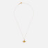 Vivienne Westwood Ariella Brass and Crystal Necklace