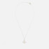 Vivienne Westwood Olympia Pearl And Crystal Platinum Necklace