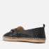 MICHAEL Michael Kors Rory Leather and Raffia Espadrilles