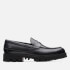 Clarks Men's Badell Slip Leather Loafers- Black