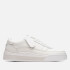 Clarks Men's CraftCourtLace Trainers - White/White