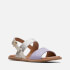 Clarks Women's Karsea Leather and Suede Sandals
