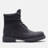 Timberland Men's 6 Inch Premium 'Monochrome' Nubuck Boots - Dark Grey