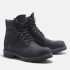 Timberland Men's 6 Inch Premium 'Monochrome' Nubuck Boots - Dark Grey