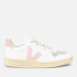 Veja Women’s V-10 Faux Leather and Suede Trainers