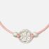 Tory Burch Miller Silver-Tone, Leather and Crystal Slider Bracelet