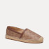 Coach Women’s Collins Leather-Trimmed Coated Canvas Espadrilles