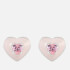 THOMAS SABO Charming Heart Silver-Tone Earrings