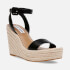 Steve Madden Women's Upstage Leather Wedge Sandals