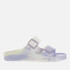 Birkenstock Women's Arizona Slim Fit EVA Double Strap Sandals - Faded Lime Multi