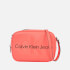 Calvin Klein Jeans Faux Leather Sculpted Monogram Camera Bag