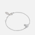 Vivienne Westwood Women's Reina Small Bracelet - Platinum/White