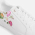 Ted Baker Women's Artel Floral Leather Cupsole Trainers