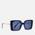 Jeepers Peepers Oversized Square-Frame Acetate Sunglasses