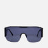Jeepers Peepers Women's Visor Sunglasses - Black