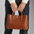 Lauren Ralph Lauren Marcy Leather Small Tote Bag