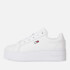 Tommy Jeans Women's Leather Flatform Trainers