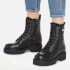 Tommy Jeans Women's Urban Leather Lace Up Boots - Black