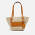 Coach Structured 16 Straw Tote Bag