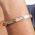 Kate Spade New York Heritage Bloom Gold-Plated Bangle