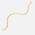 Coach Signature Link Gold-Plated Bracelet