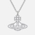 Vivienne Westwood Annalisa Silver-Tone and Crystal Necklace