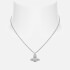 Vivienne Westwood Carmela Bas Relief Silver-Tone Necklace