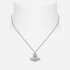 Vivienne Westwood Luzia Bas Relief Silver-Tone Necklace