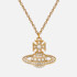 Vivienne Westwood Luzia Bas Relief Gold-Tone Necklace