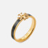 Tory Burch Kira Enamel and Gold-Tone Ring
