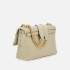 Guess Lisbet Woven Crosshatch Cross Body Flap Bag