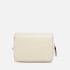 Karl Lagerfeld Disk Logo Leather Crossbody Bag